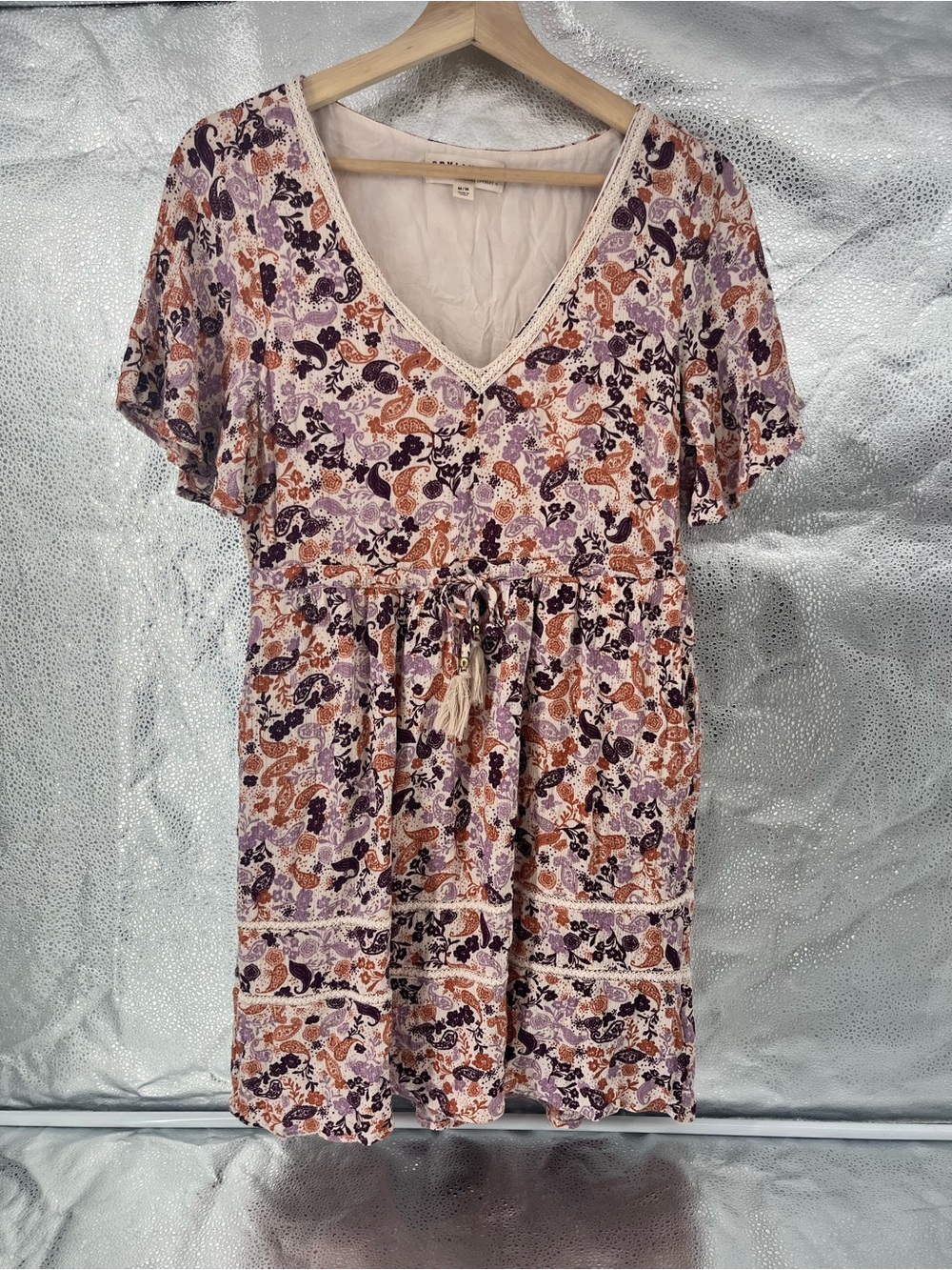 Idyllwind Fueled by Miranda Lambert Floral Paisley Dress Size M Boho Preppy - Picture 2 of 13